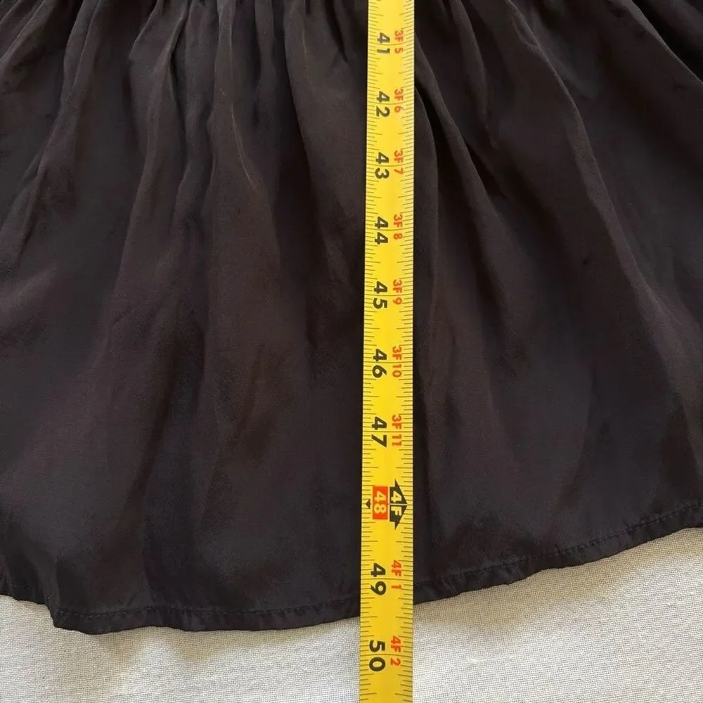 Zimmermann Black Silk Blend Long Maxi Dress S Elegant Evening - Picture 8 of 11